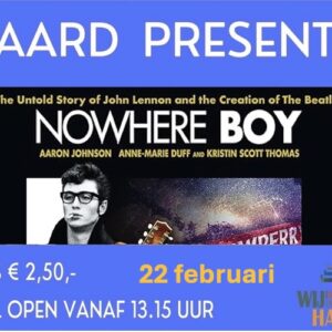 De Haard Presenteert – Film – Nowhere Boy