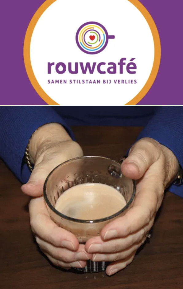 dit is het logo van het rouwcafe in Oss
