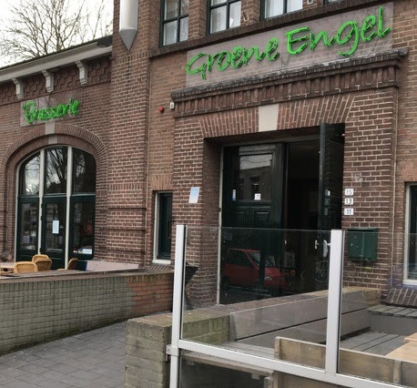 hier zie je de Groene Engel in Oss