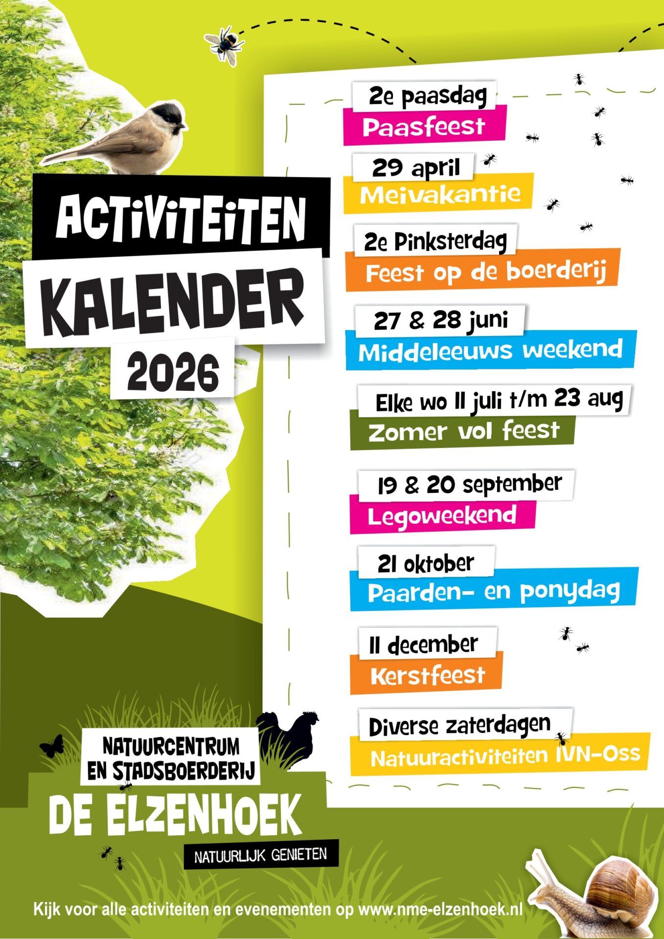 Meedere activiteiten op de kinderboerderij
